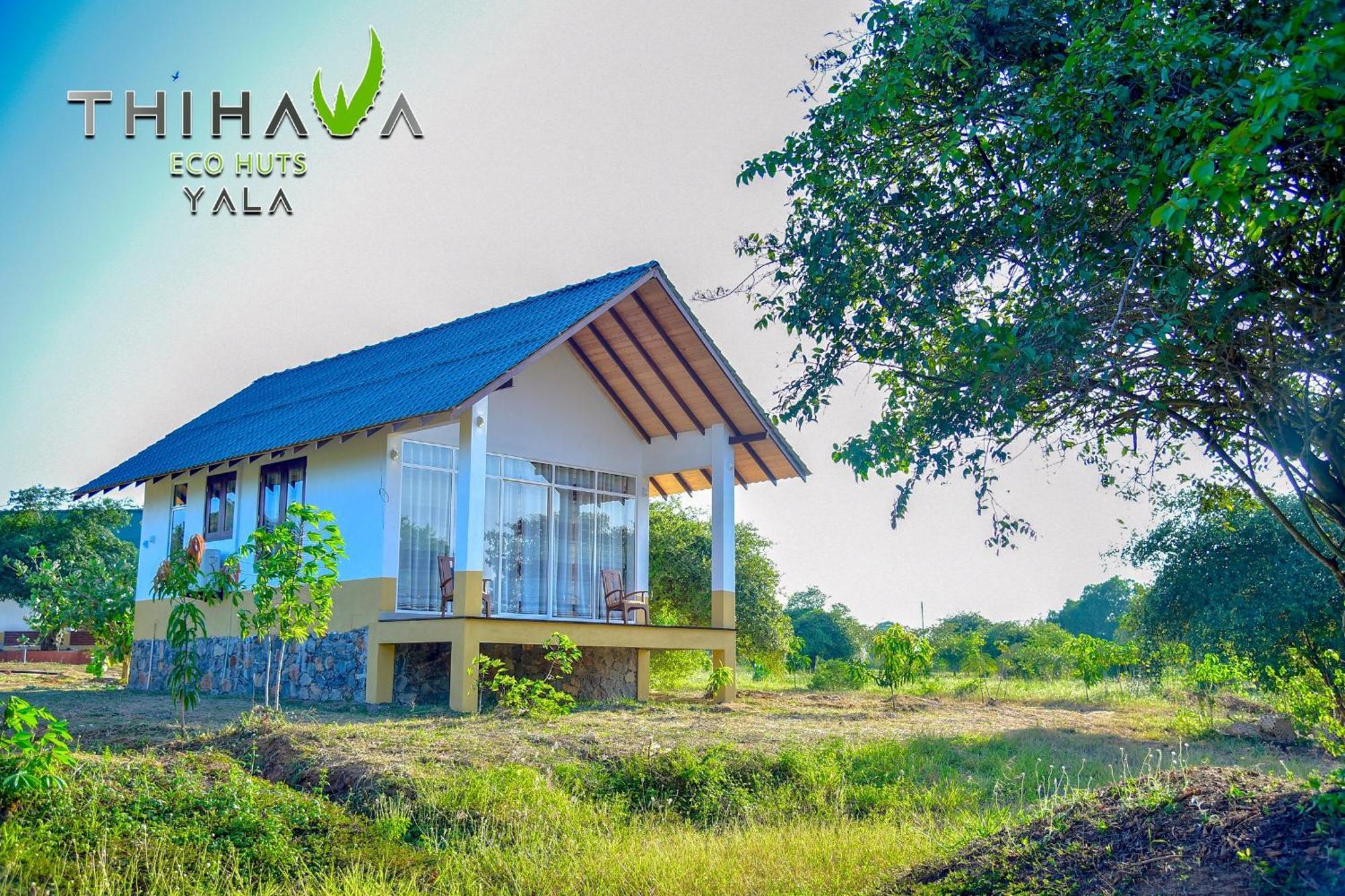 Bed and Breakfast Thihawa Eco Huts Yala à Tissamaharama Extérieur photo