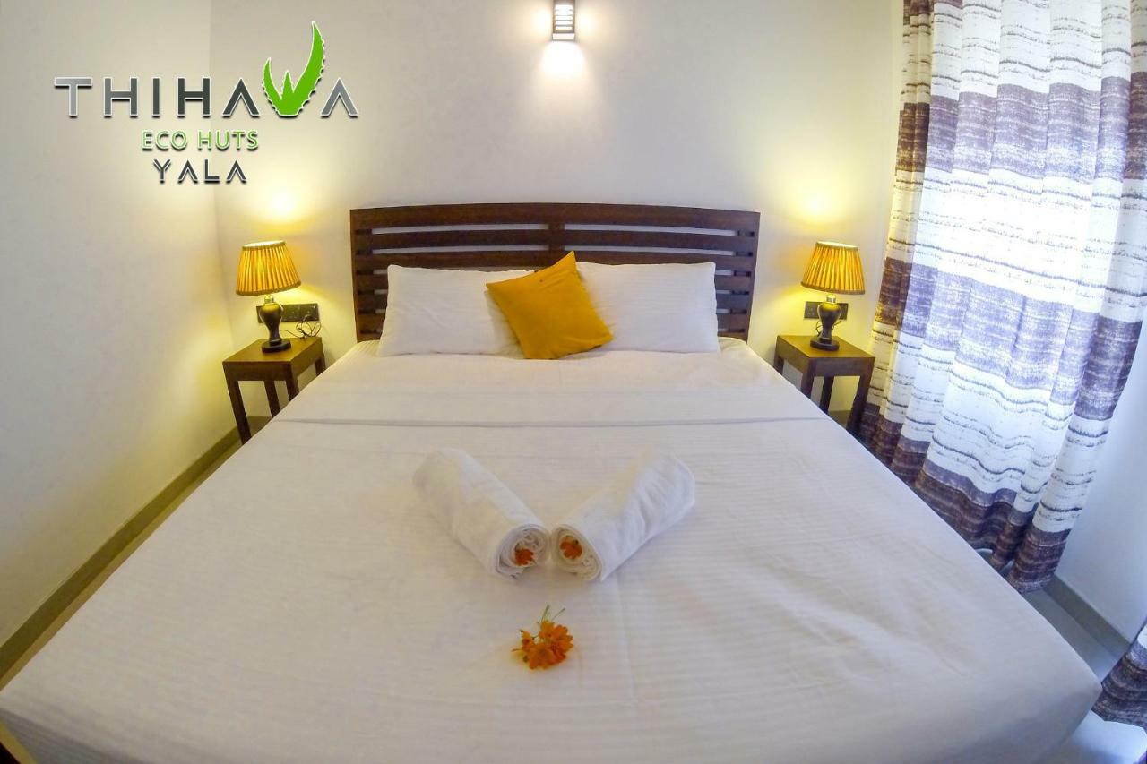 Bed and Breakfast Thihawa Eco Huts Yala à Tissamaharama Extérieur photo