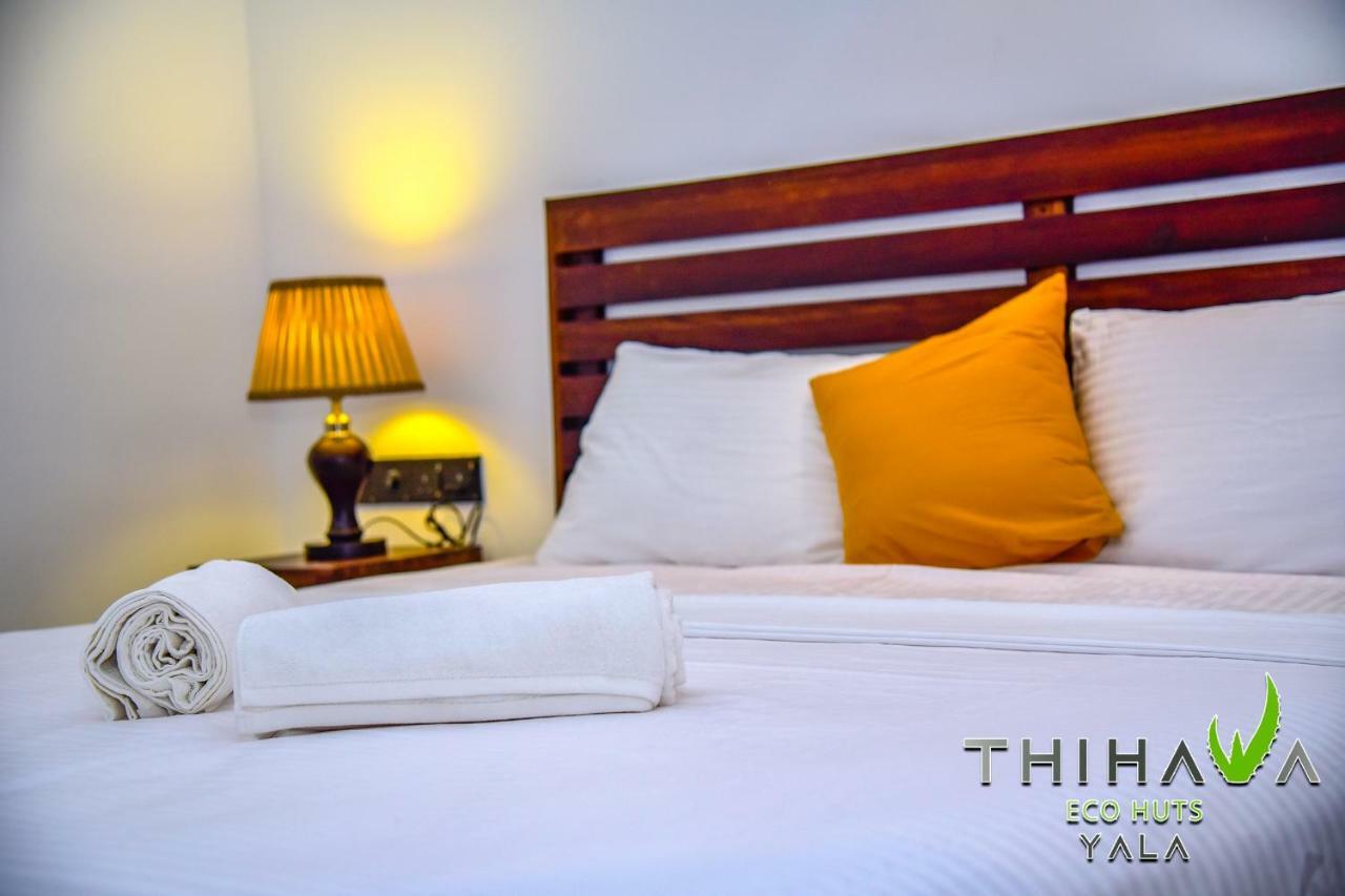Bed and Breakfast Thihawa Eco Huts Yala à Tissamaharama Extérieur photo